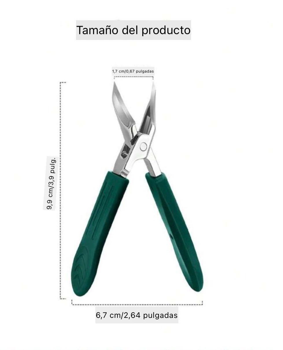 CORTAUÑAS CON CURVATURA 🤩