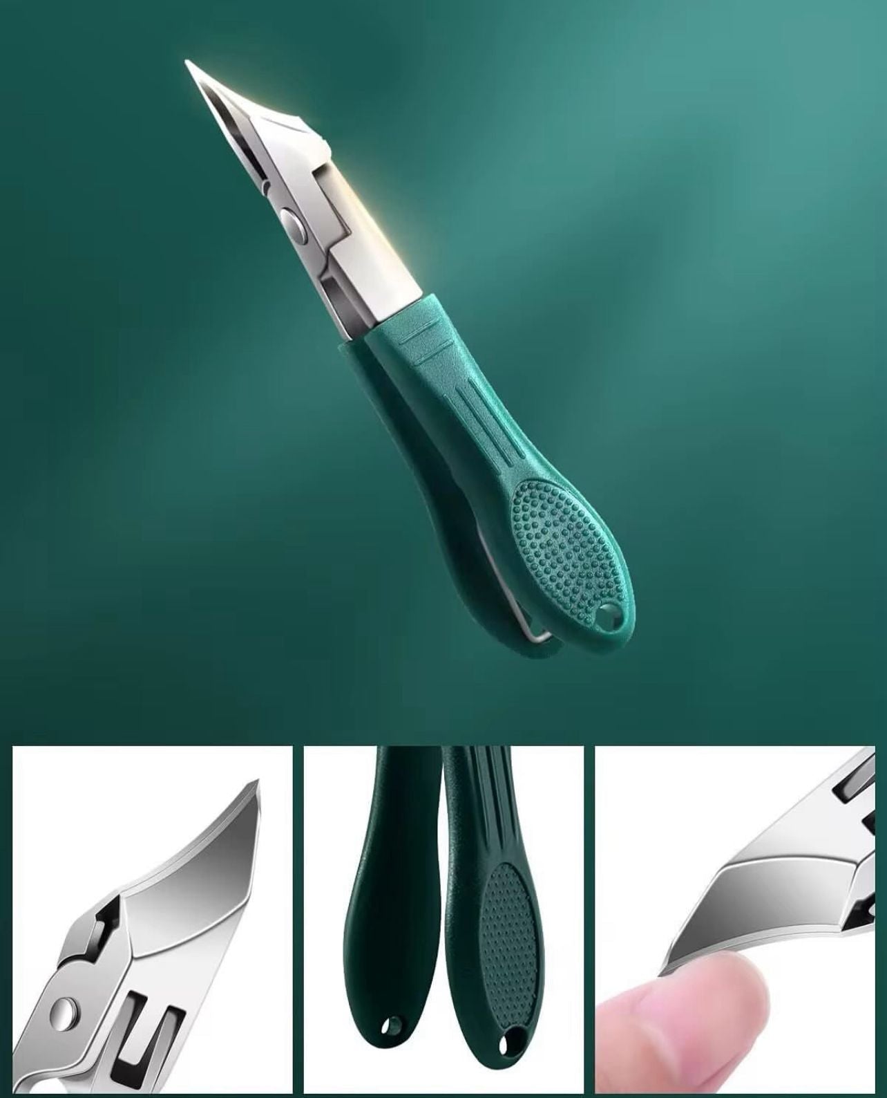 CORTAUÑAS CON CURVATURA 🤩