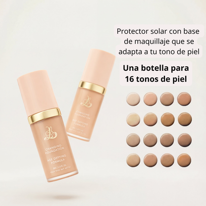 PROTECTOR SOLAR CON BASE DE MAQUILLAJE ❣️