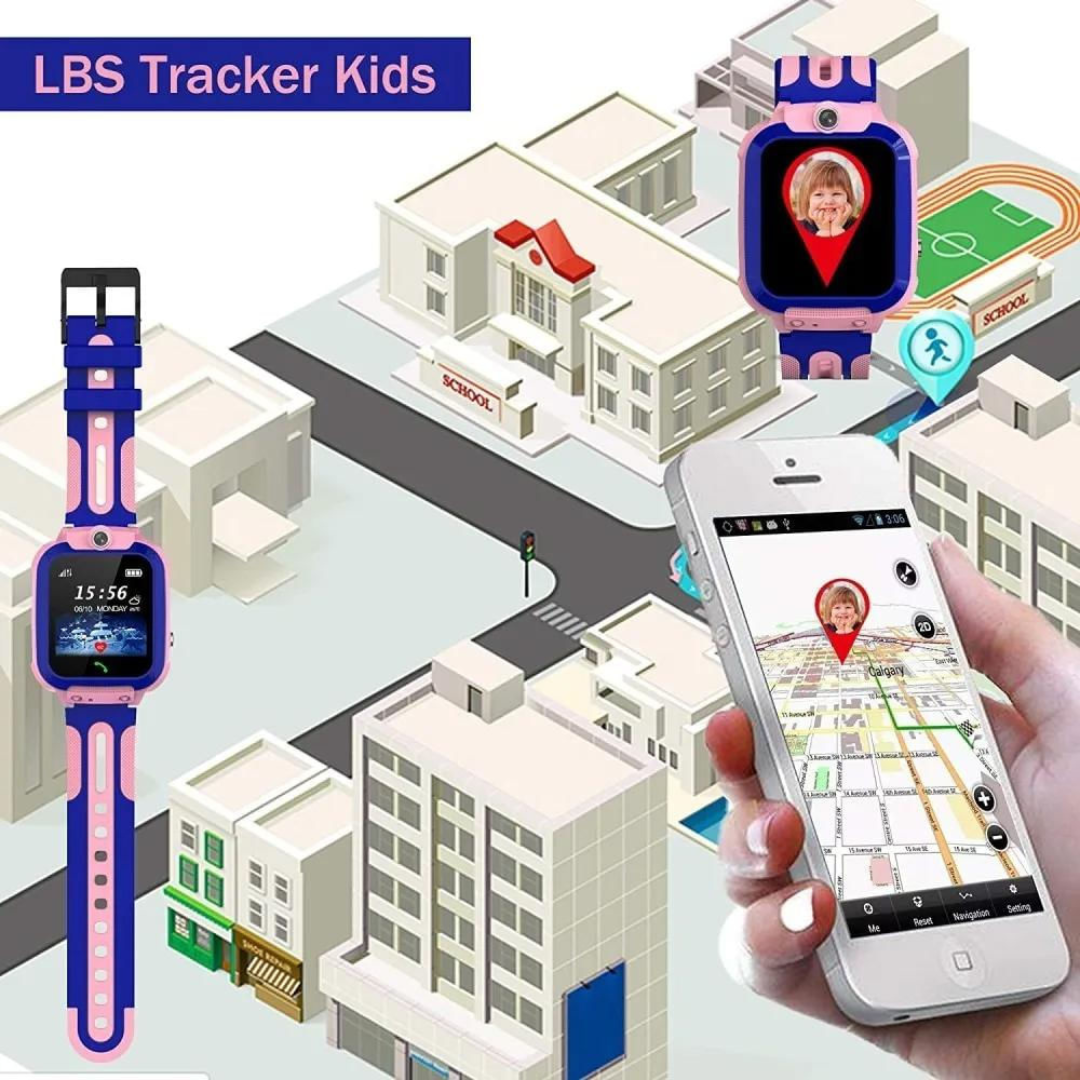 RELOJ INTELIGENTE CON GPS PARA NIÑOS